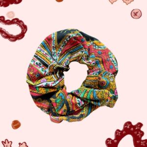 Duża gumka do włosów scrunchie