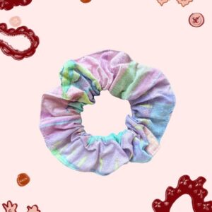 Duża gumka do włosów scrunchie