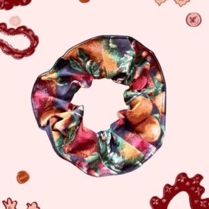 Duża gumka do włosów scrunchie
