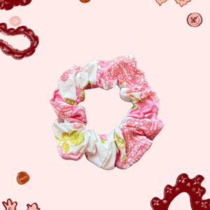 Mała gumka do włosów scrunchie