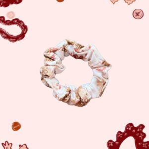 Mała gumka do włosów scrunchie
