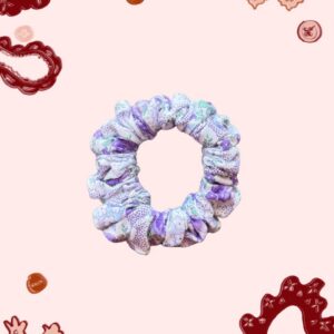 Mała gumka do włosów scrunchie
