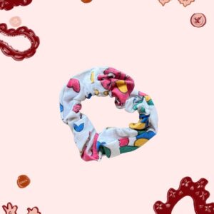 Mała gumka do włosów scrunchie