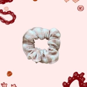 Mała gumka do włosów scrunchie