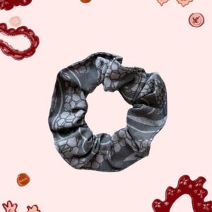 Duża gumka do włosów scrunchie